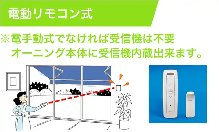 電動リモコン式