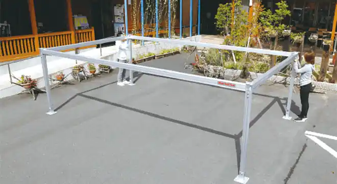 1. フレームの組立て