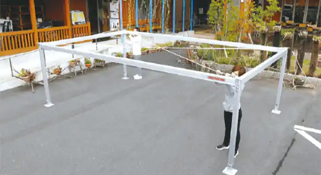 2. ワイヤーブレスで固定