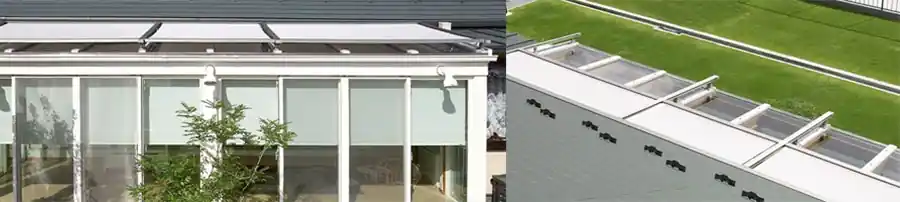 ソラシスIIの電動ルーフシェイドイメージ