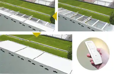 ソラシスIIのリモコン操作イメージ