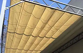 開閉式テントの特徴イメージ