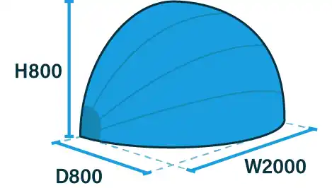 フルRタイプ(横骨/ラグビーボール型)
