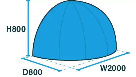 フルRタイプ(縦骨/とりかご型)