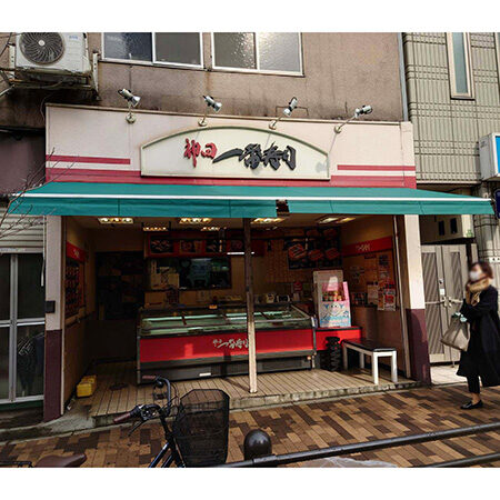 東京都中央区｜オーニングテント生地張替えの施工事例（店舗・軒先）